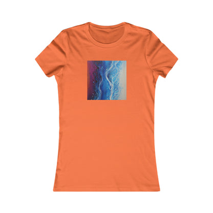 Cerulean Acidum - Chemistry, Abstractly - Ladies' Cut Tee