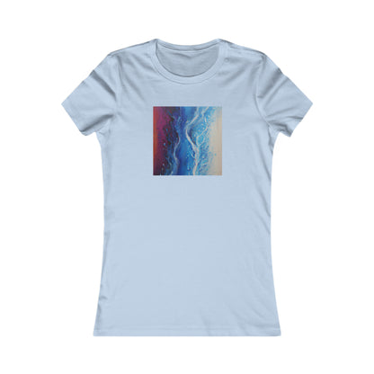 Cerulean Acidum - Chemistry, Abstractly - Ladies' Cut Tee