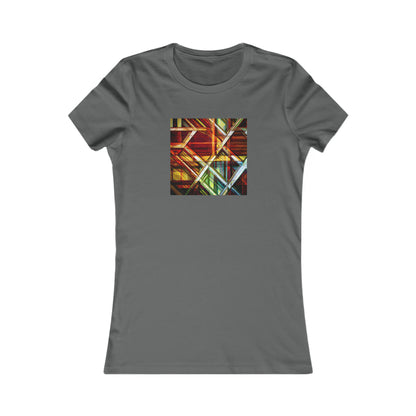 Aurelia Reynolds - Applied Force, Abstractly - Ladies' Cut Tee