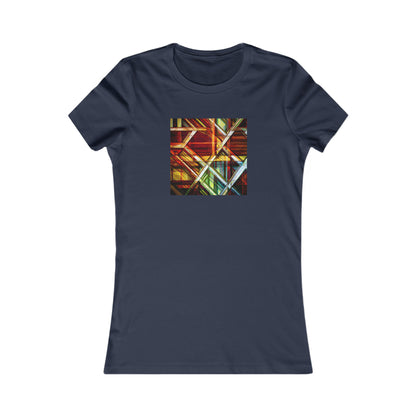 Aurelia Reynolds - Applied Force, Abstractly - Ladies' Cut Tee