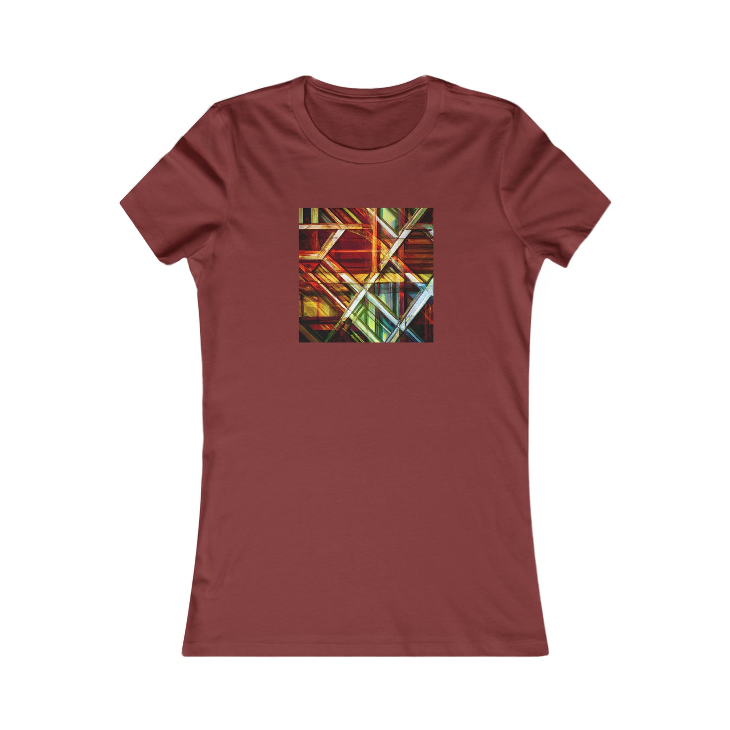 Aurelia Reynolds - Applied Force, Abstractly - Ladies' Cut Tee