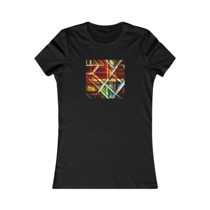 Aurelia Reynolds - Applied Force, Abstractly - Ladies' Cut Tee