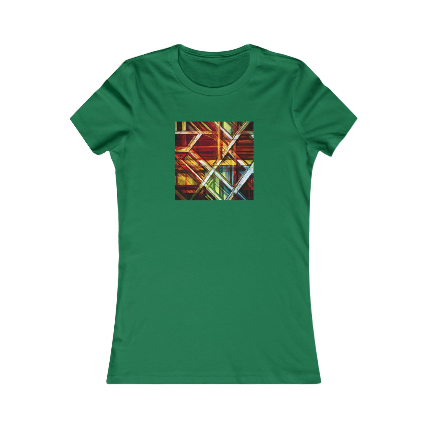 Aurelia Reynolds - Applied Force, Abstractly - Ladies' Cut Tee