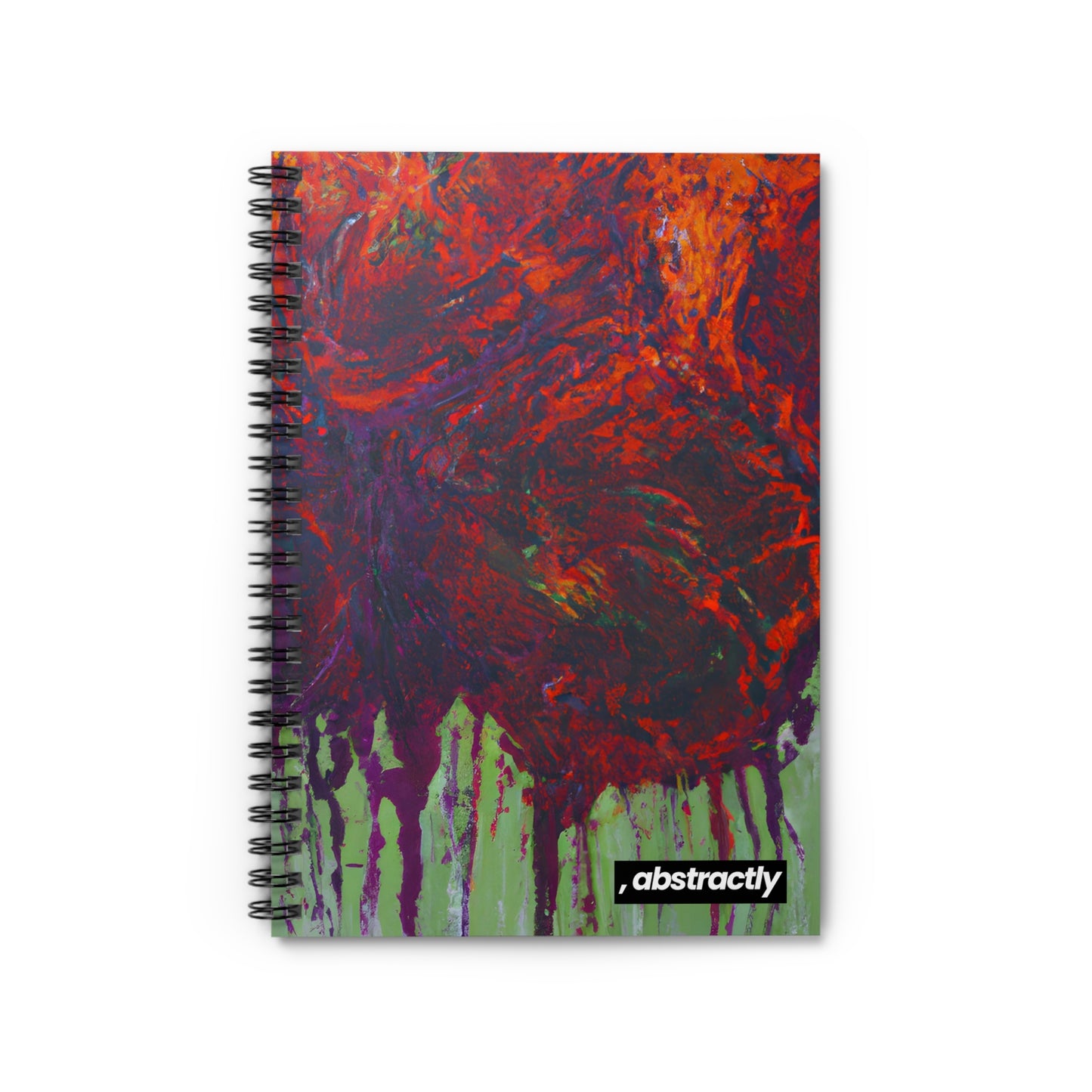 Quantum Carbonate - Chemistry, Abstractly - Spiral Notebook