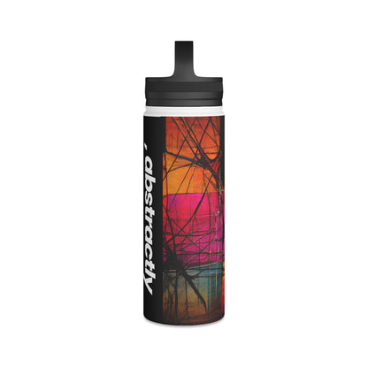 Evelyn Harrison - Strong Force, Abstractly - Stainless Steel Water Bottle