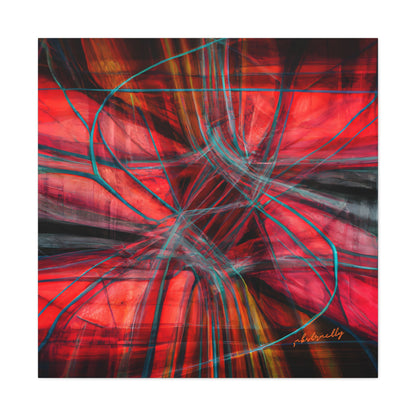 Lois Strauss - Electromagnetic Force, Abstractly - Canvas