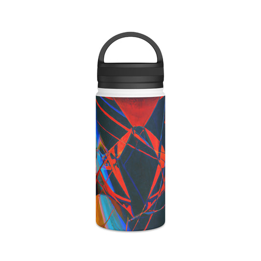 Victoria Bennet - Magnetic Force, Abstractly - Stainless Steel Water Bottle