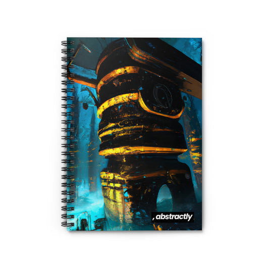 Valor Point - Capital, Abstractly - Spiral Notebook