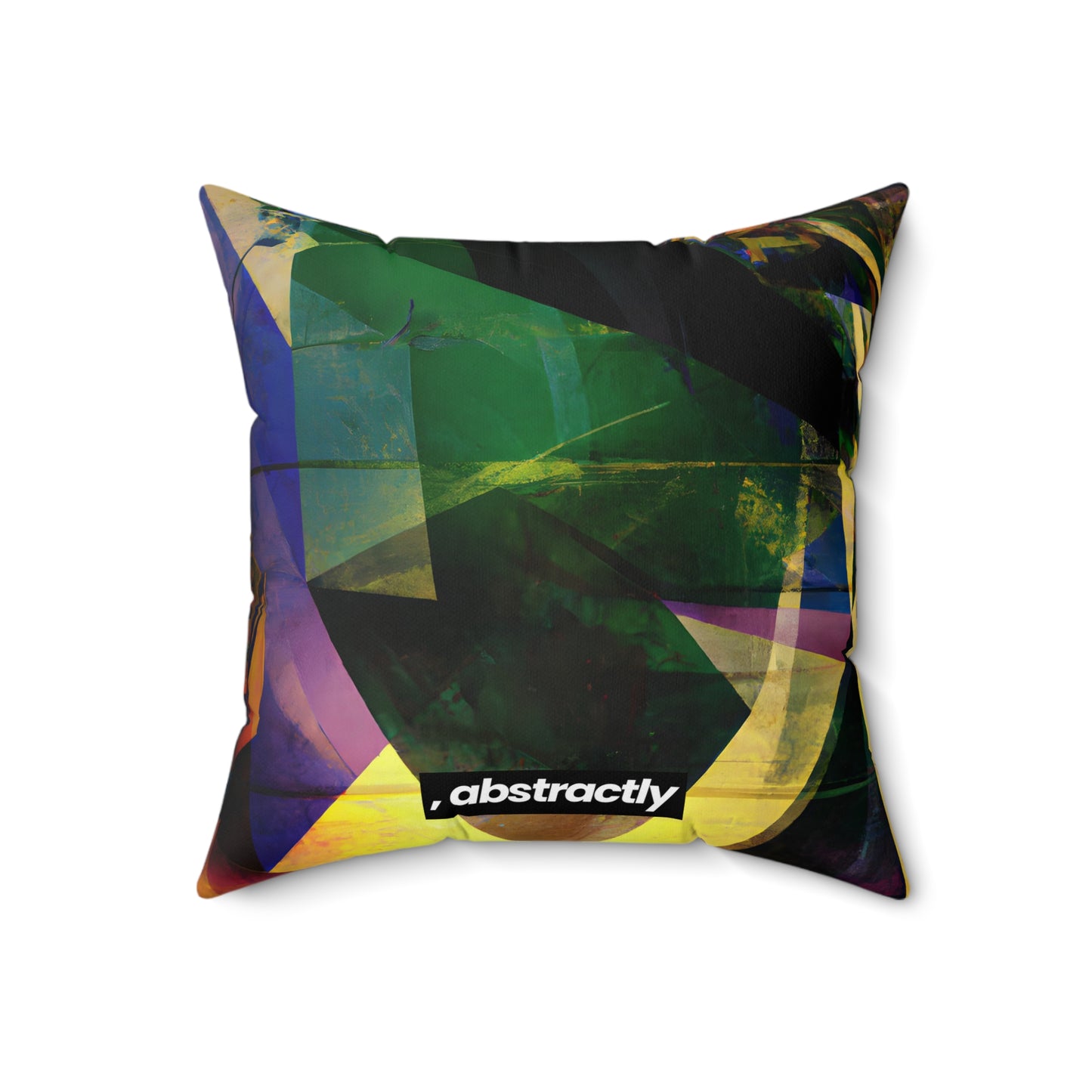 Karl Whitlock - Weak Force, Abstractly - Faux Suede Throw Pillow