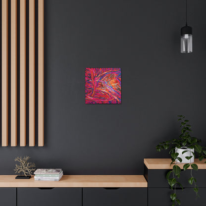 Solarian Crystal Prism - Neon, Abstractly - Canvas