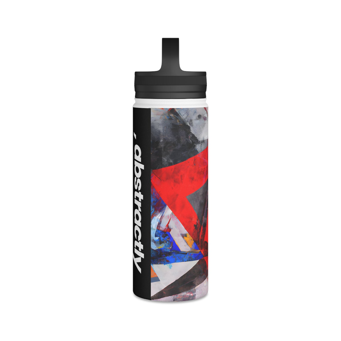 William Kerrigan - Friction Force, Abstractly - Stainless Steel Water Bottle