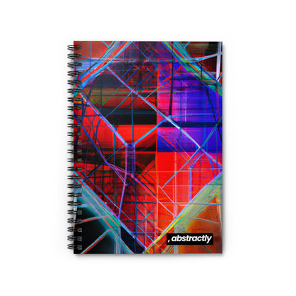 Isabella Rutherford - Gravity Force, Abstractly - Spiral Notebook