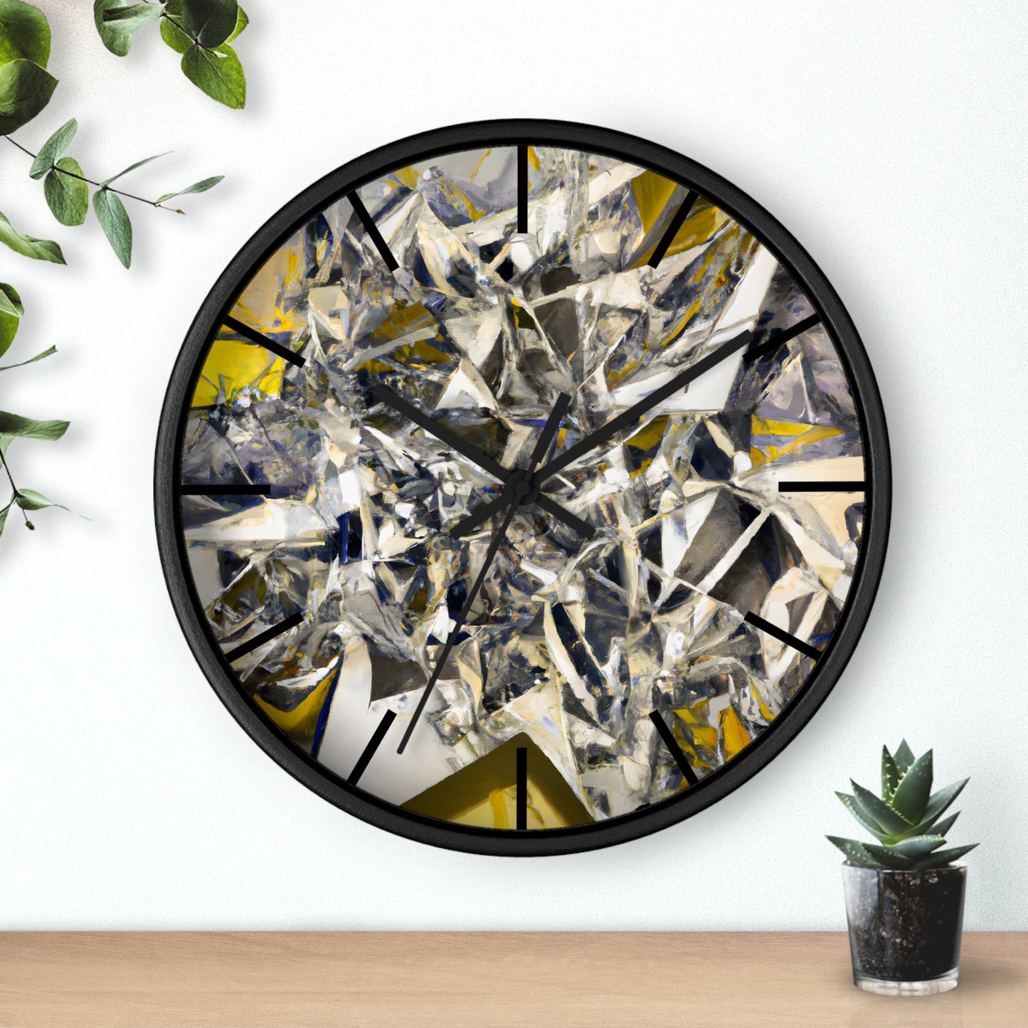 Donald Simmons - Friction Force, Abstractly - Wall Clock