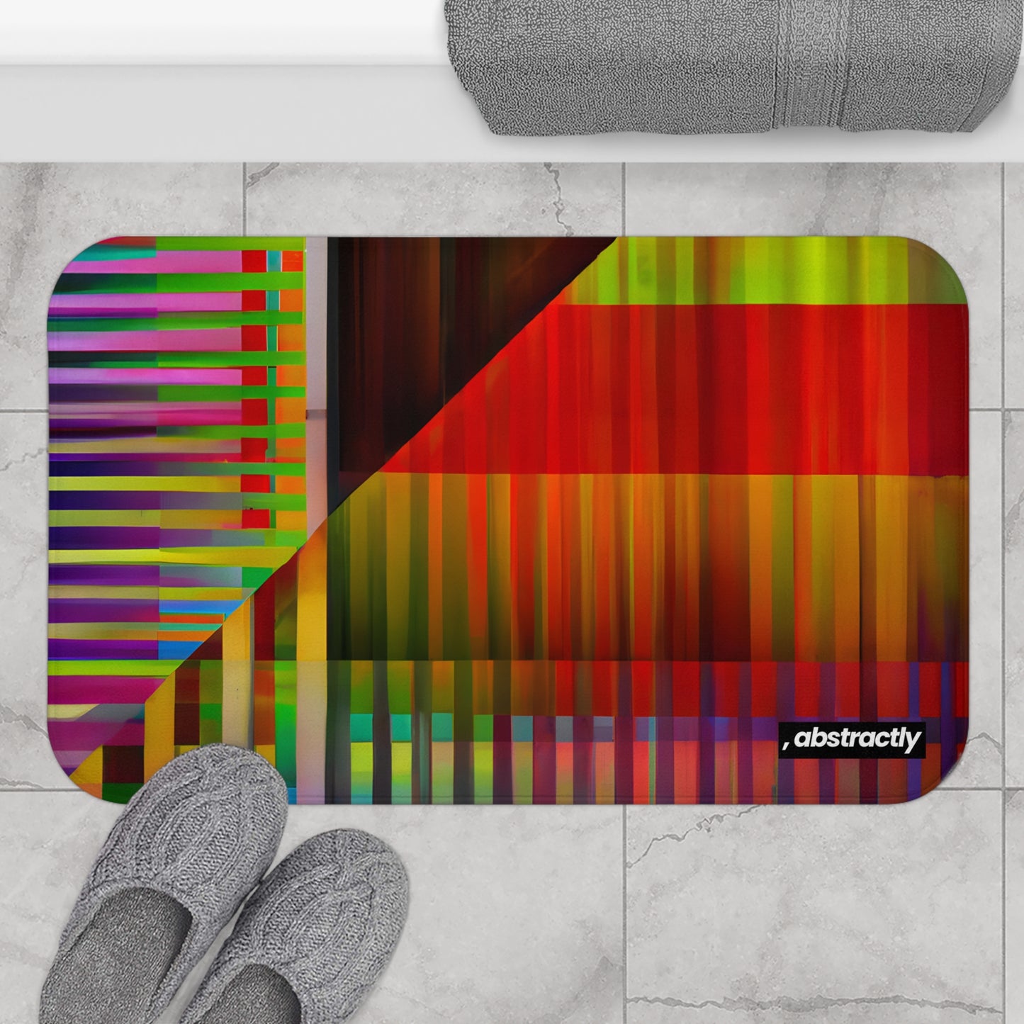 Leonard Bartels - Weak Force, Abstractly - Bath Mat