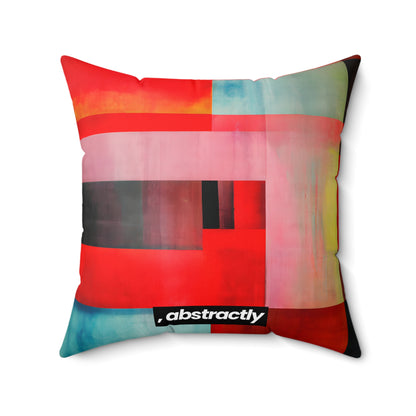 Felicity Adler - Strong Force, Abstractly - Faux Suede Throw Pillow