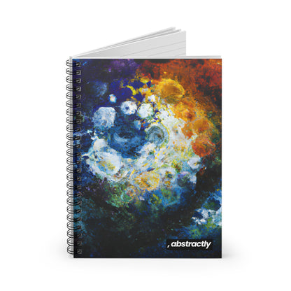 Stellarglowium - Chemistry, Abstractly - Spiral Notebook