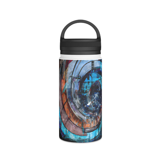 Rose Strauss - Gravity Force, Abstractly - Stainless Steel Water Bottle