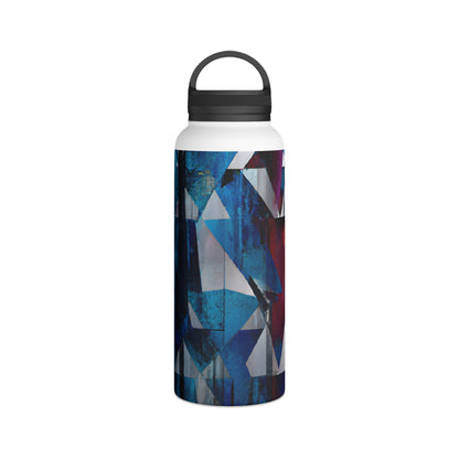 Mila Forsythe - Friction Force, Abstractly - Stainless Steel Water Bottle