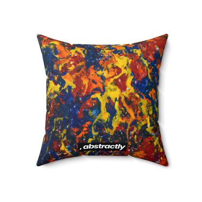 Quasar Netronium - Chemistry, Abstractly - Faux Suede Throw Pillow