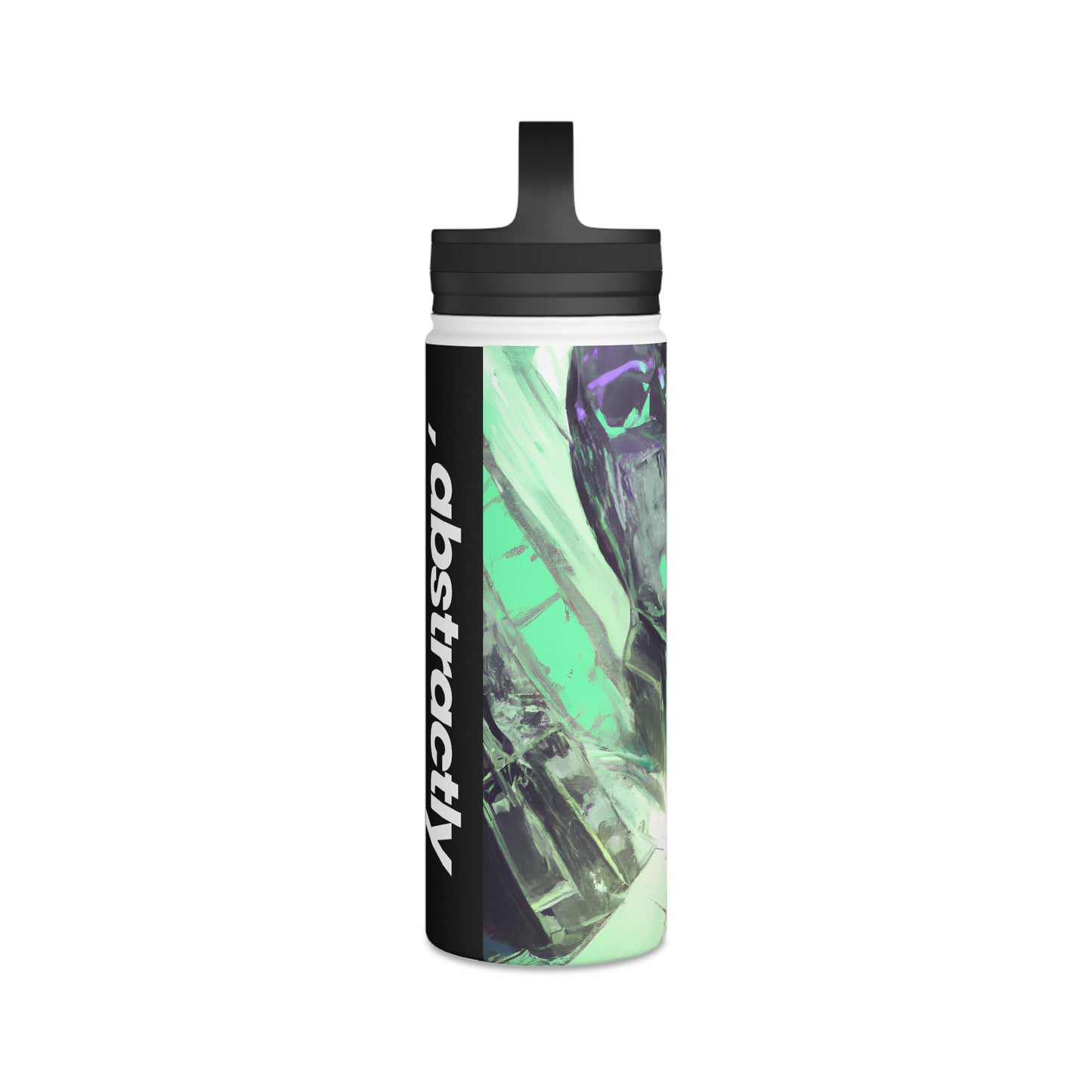 CrestPeak Solutions - Dividends, Abstractly - Stainless Steel Water Bottle