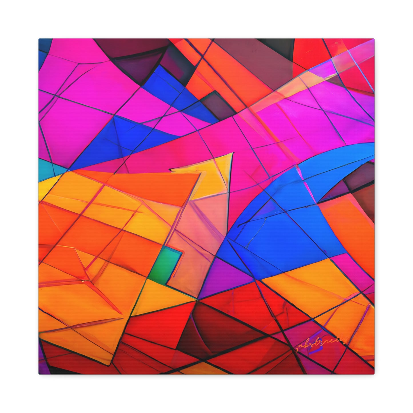 Frank Schroeder - Air Resistance Force, Abstractly - Canvas