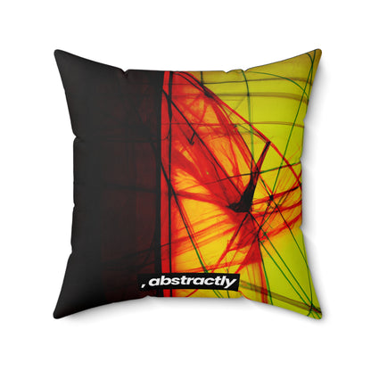 Leonard Sheffield - Magnetic Force, Abstractly - Faux Suede Throw Pillow