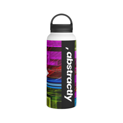 John Fermi - Friction Force, Abstractly - Stainless Steel Water Bottle