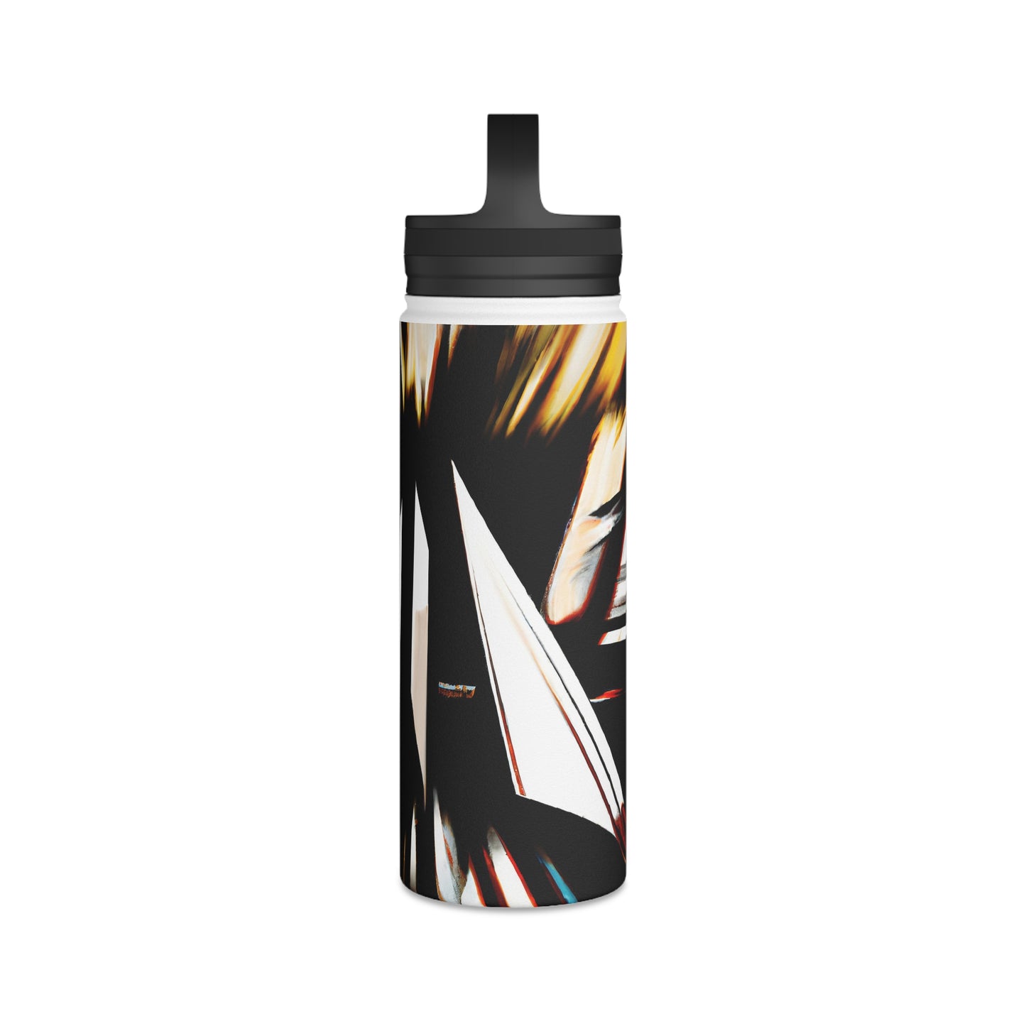 Adrienne Holtzmann - Applied Force, Abstractly - Stainless Steel Water Bottle