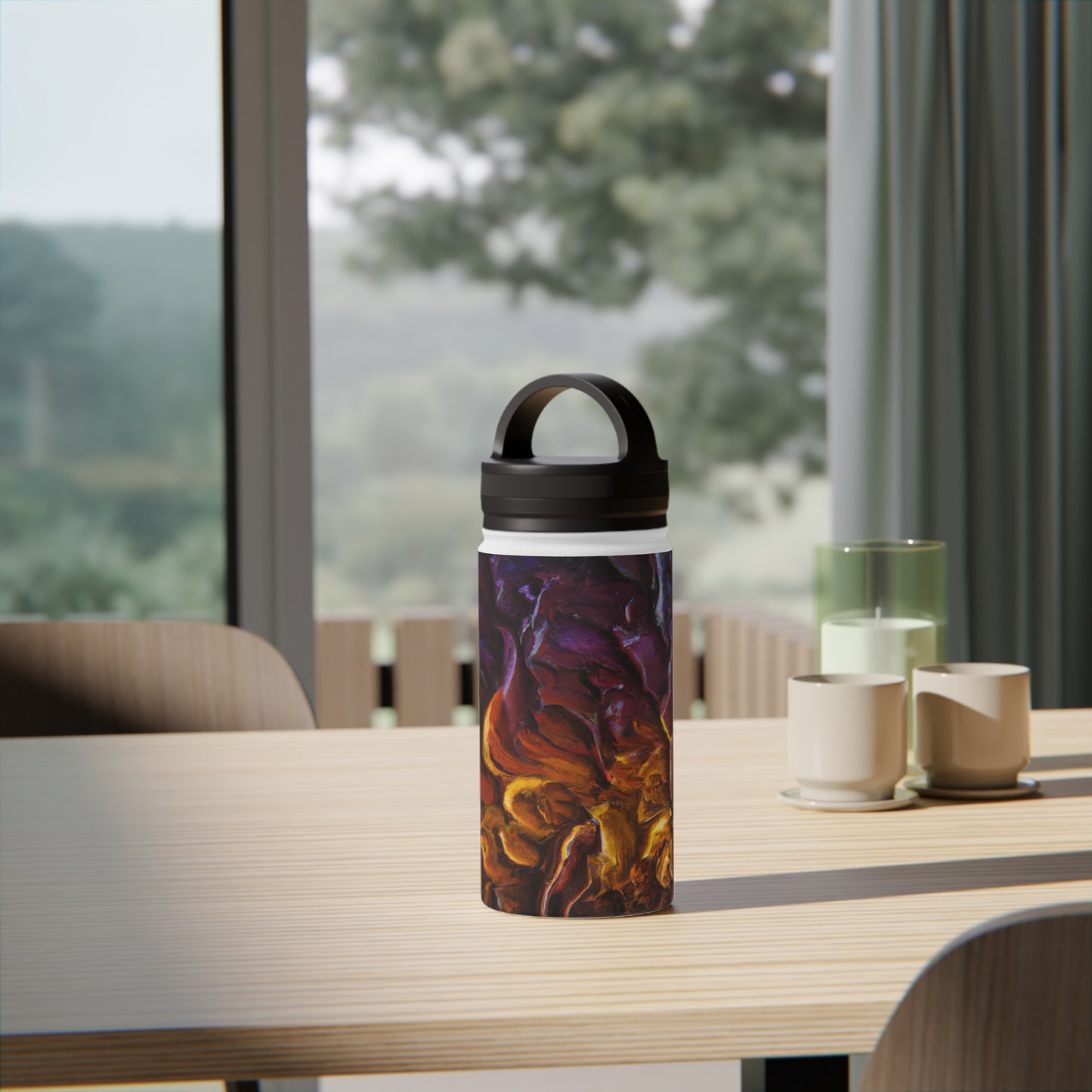 Galactonium Oxide - Chemistry, Abstractly - Stainless Steel Water Bottle