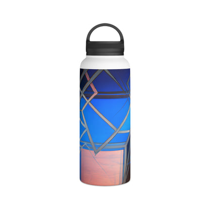 Jean Leventhal - Air Resistance Force, Abstractly - Stainless Steel Water Bottle