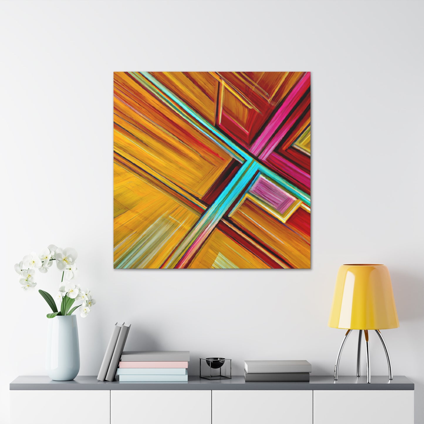 Marie Beckerman - Strong Force, Abstractly - Canvas