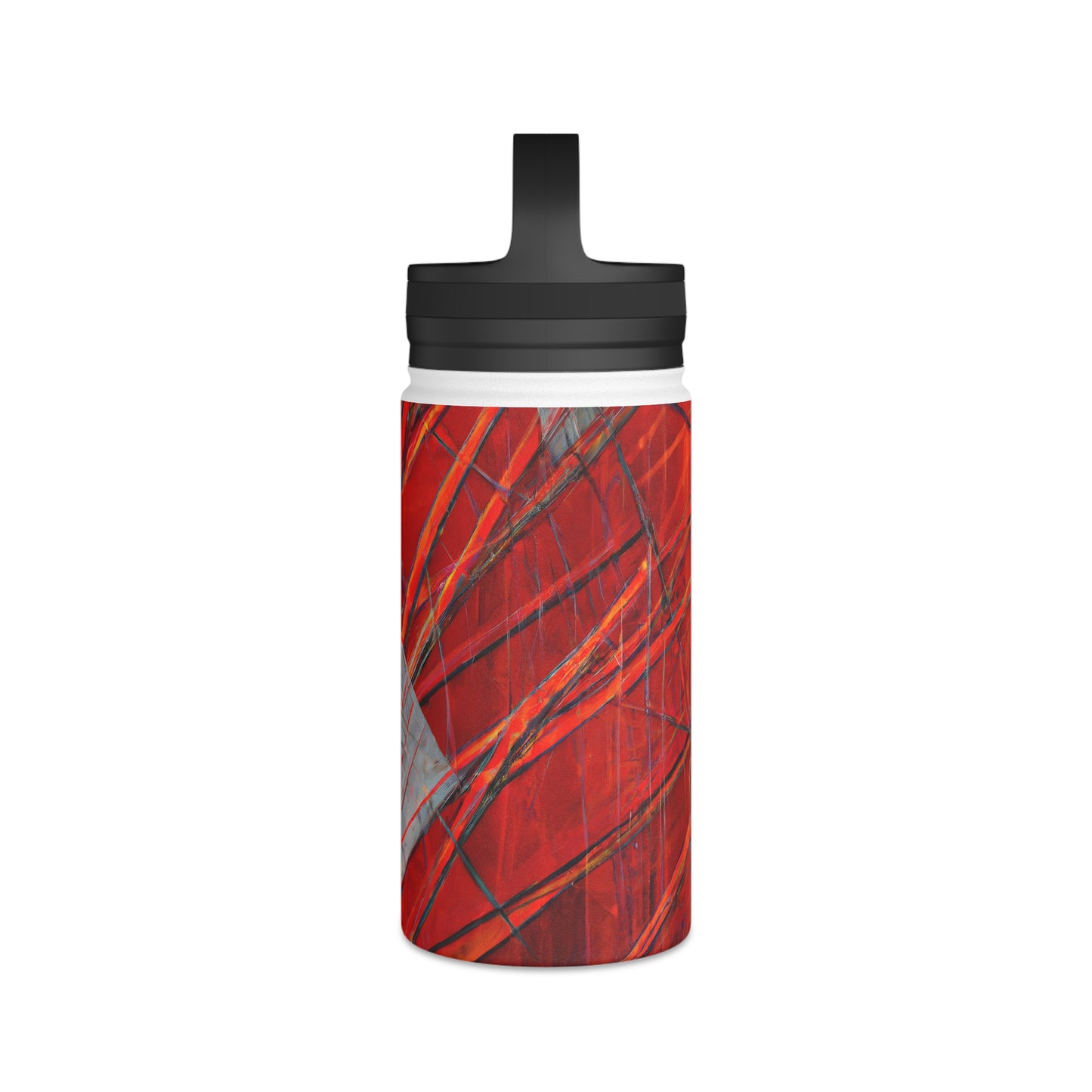 Adrienne Dufresne - Gravity Force, Abstractly - Stainless Steel Water Bottle