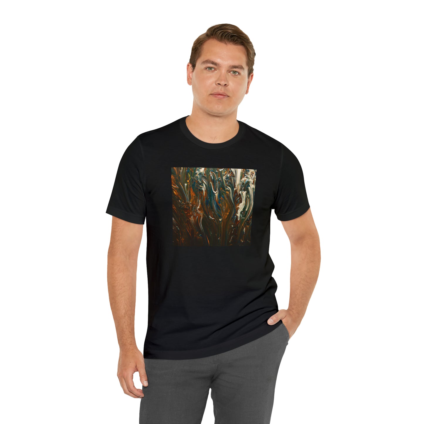 Hovenite Crystalline Matrix - Chemistry, Abstractly - Tee