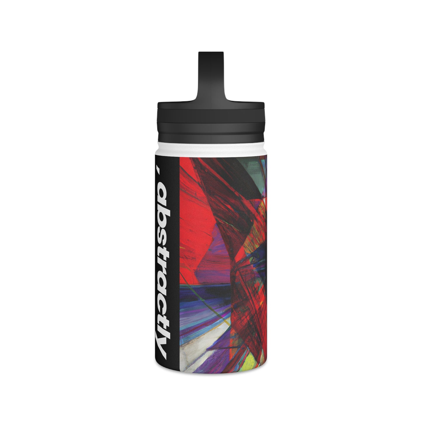 Rebecca Morland - Gravity Force, Abstractly - Stainless Steel Water Bottle