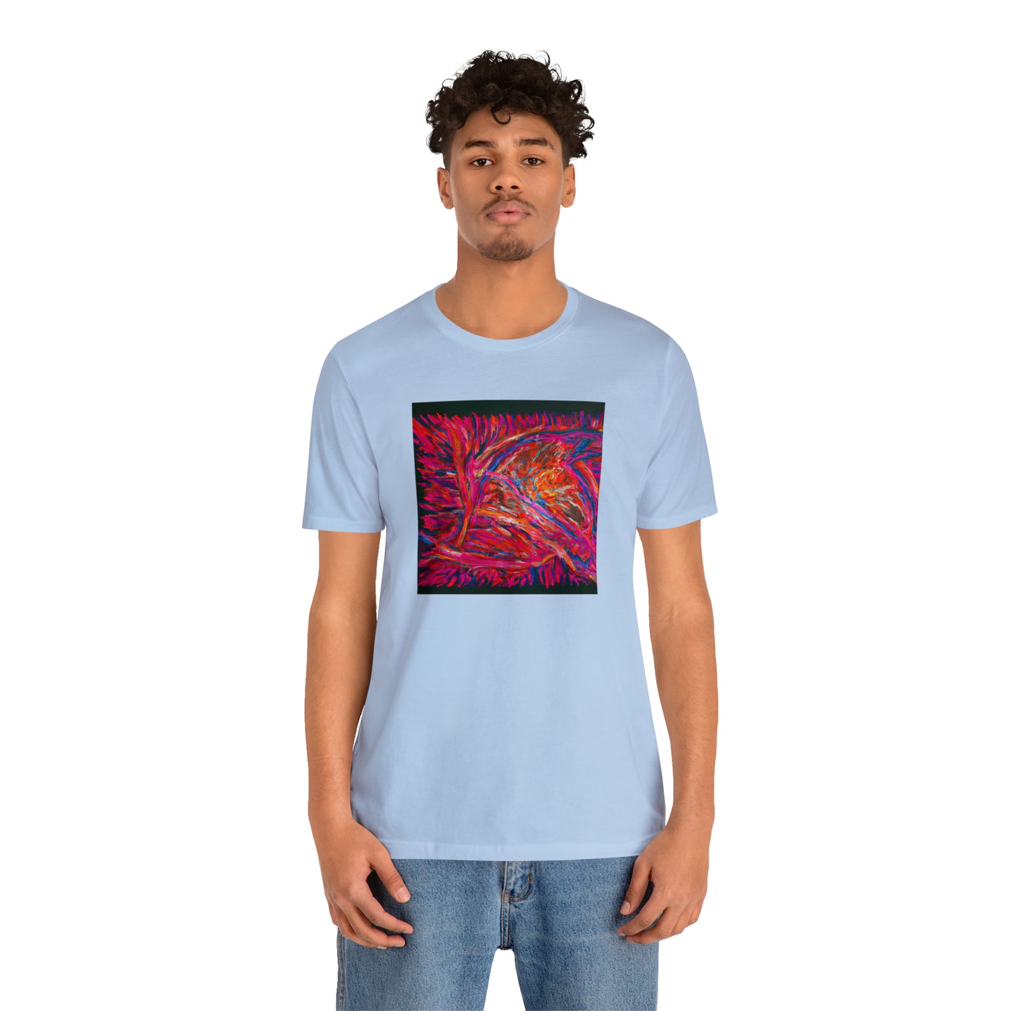 Solarian Crystal Prism - Neon, Abstractly - Tee