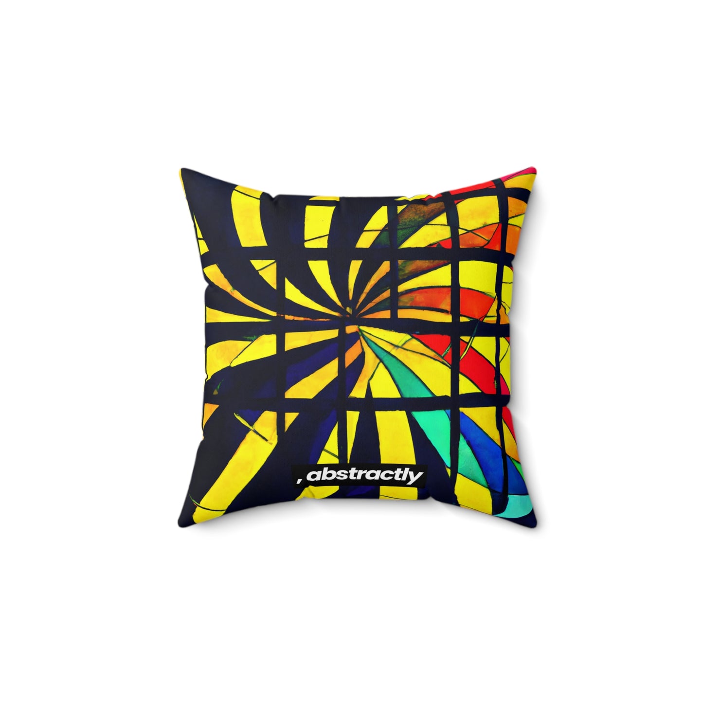 Geraldine Sutherland - Normal Force, Abstractly - Faux Suede Throw Pillow