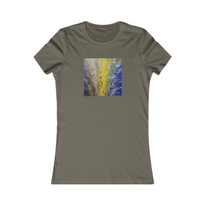 Lavoisier's Luminance - Chemistry, Abstractly - Ladies' Cut Tee