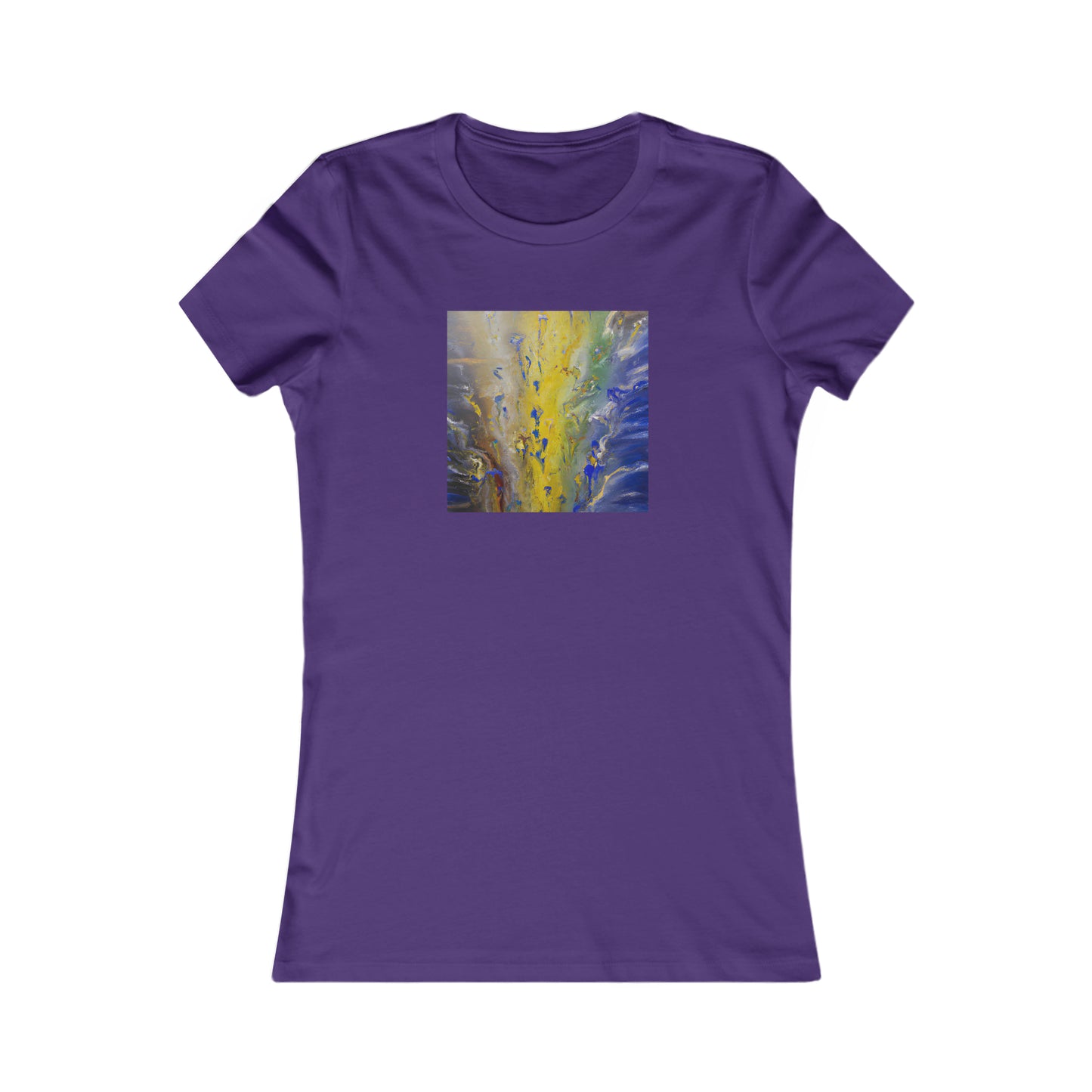 Lavoisier's Luminance - Chemistry, Abstractly - Ladies' Cut Tee