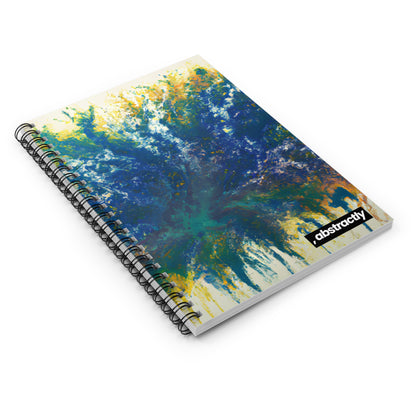 Heliotronium Oxide - Chemistry, Abstractly - Spiral Notebook