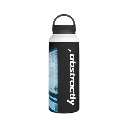 Silver Crest Financial - Debit, Abstractly - Stainless Steel Water Bottle