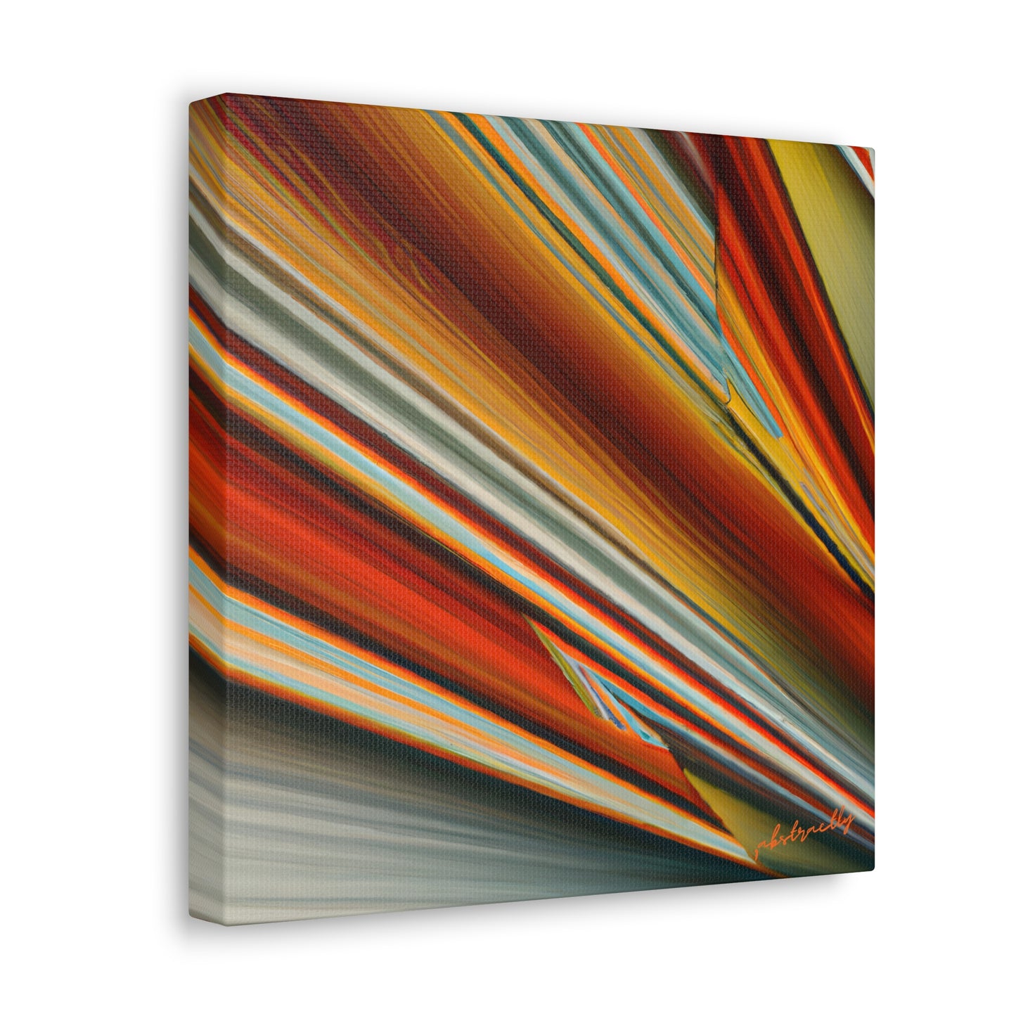 Melvin Strickland - Friction Force, Abstractly - Canvas