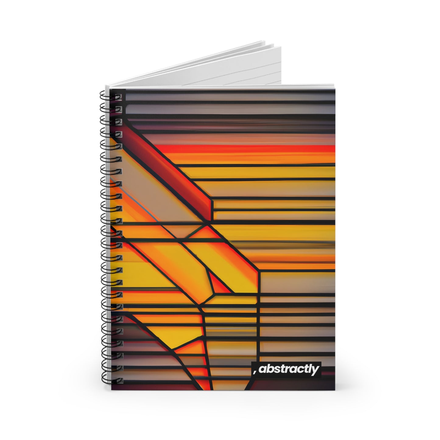 Adrian Walsh - Gravity Force, Abstractly - Spiral Notebook