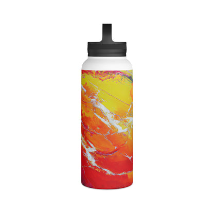 Galaxium Burst - Helium, Abstractly - Stainless Steel Water Bottle