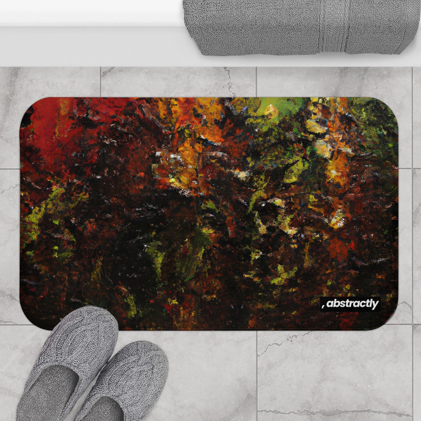 Plutonian Starstone - Chemistry, Abstractly - Bath Mat