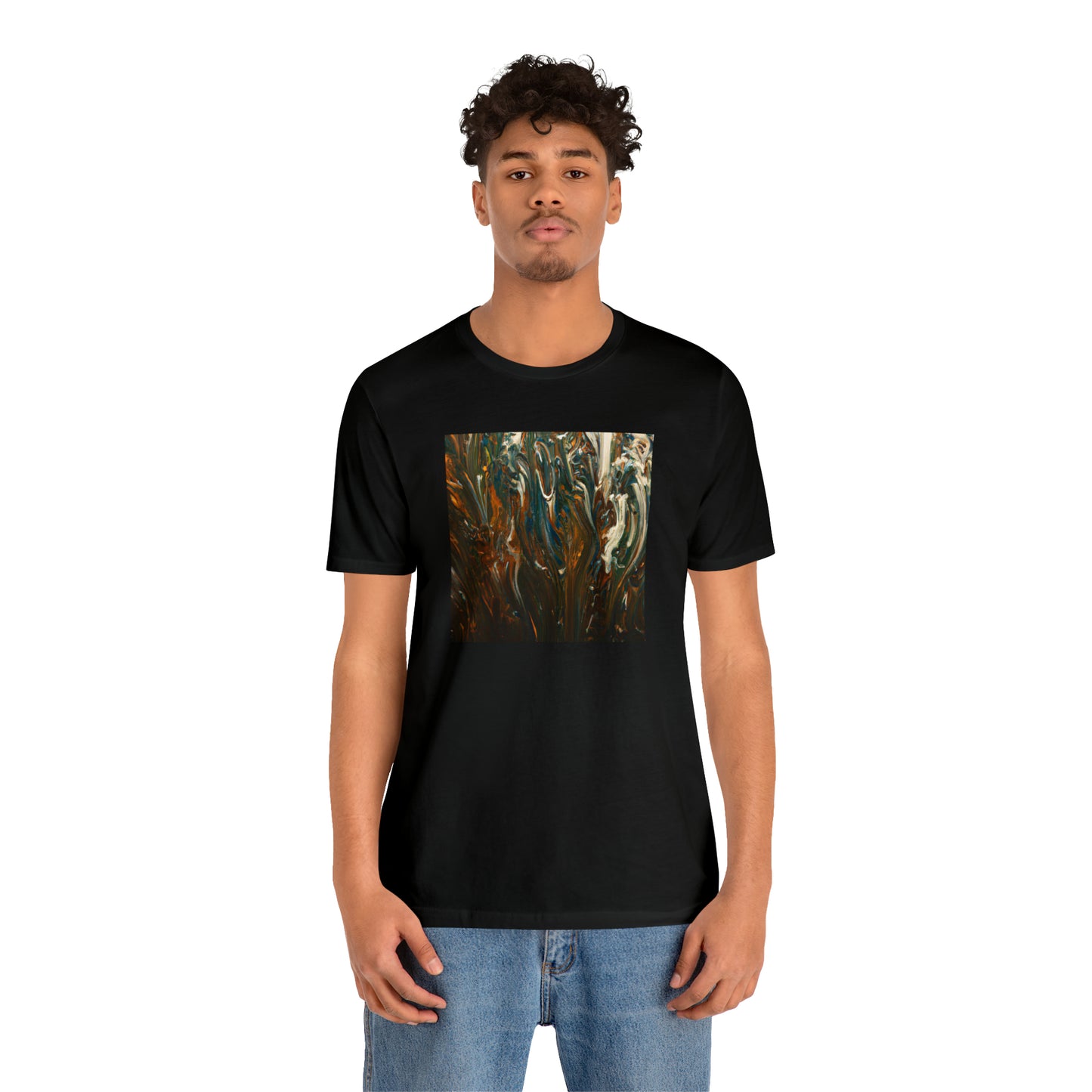 Hovenite Crystalline Matrix - Chemistry, Abstractly - Tee