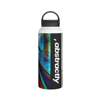 Miles Caldwell - Friction Force, Abstractly - Stainless Steel Water Bottle