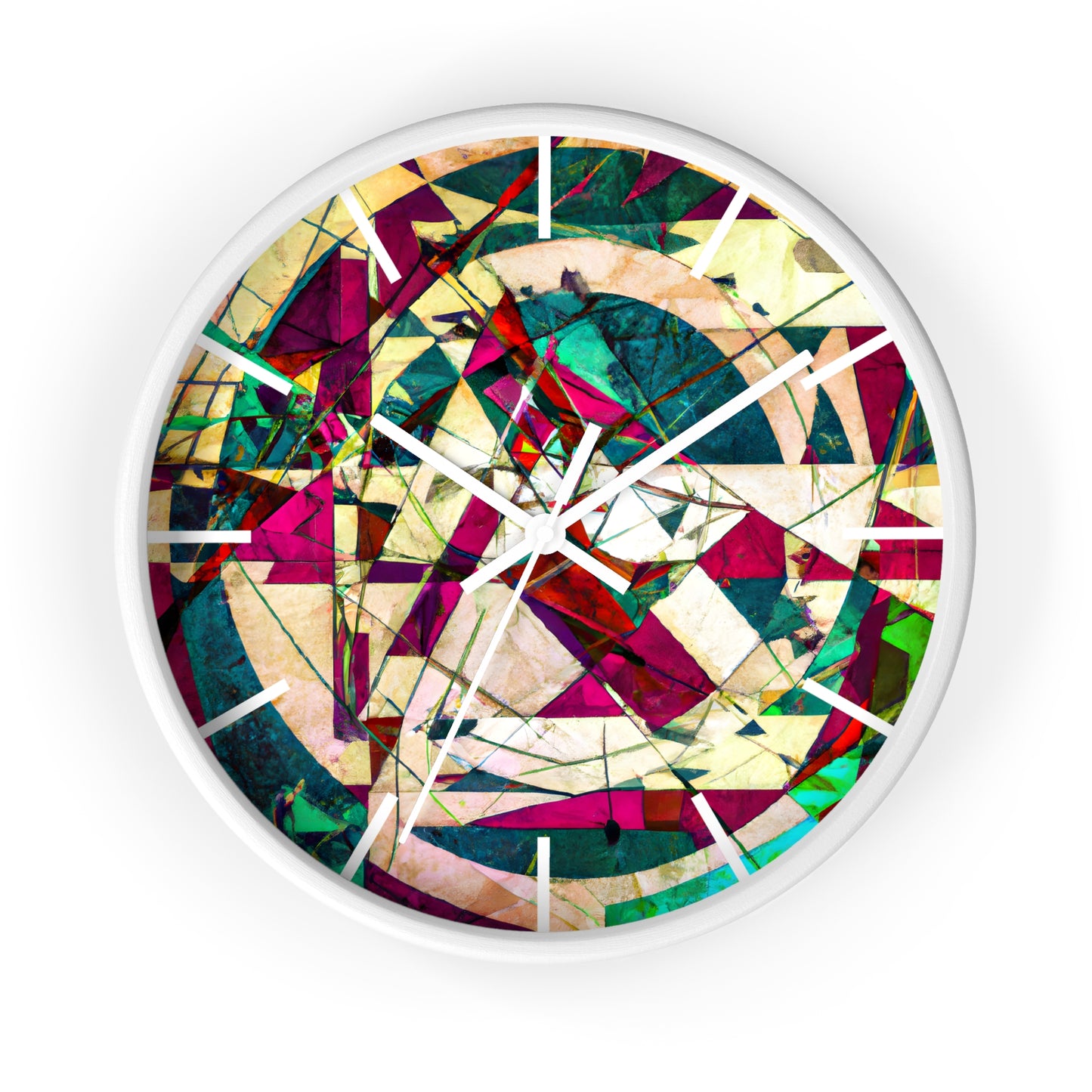 Doris Marshall - Electromagnetic Force, Abstractly - Wall Clock