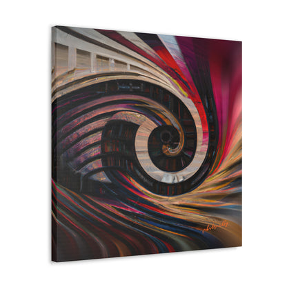 George Strickland - Gravity Force, Abstractly - Canvas