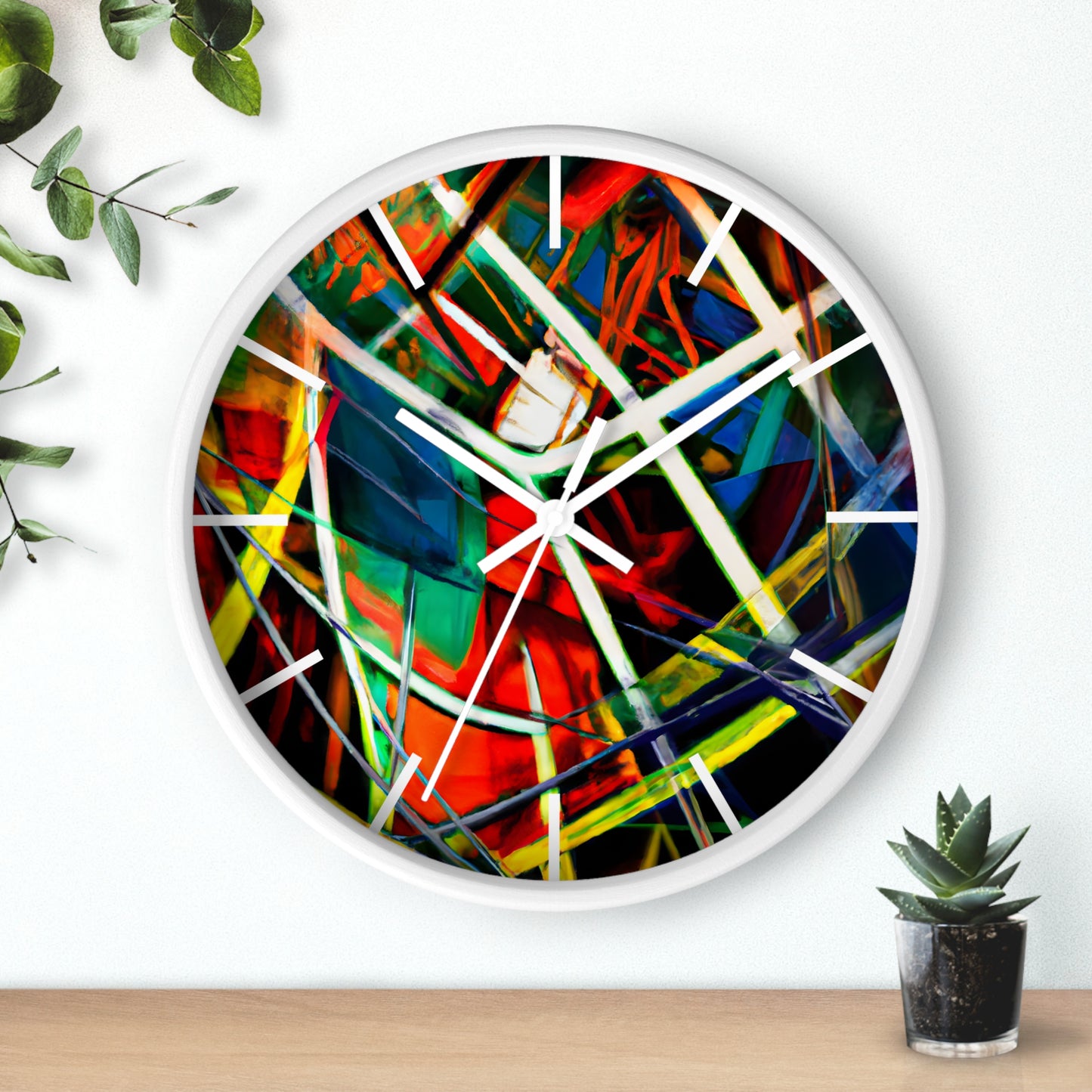 Philip Marconi - Tension Force, Abstractly - Wall Clock