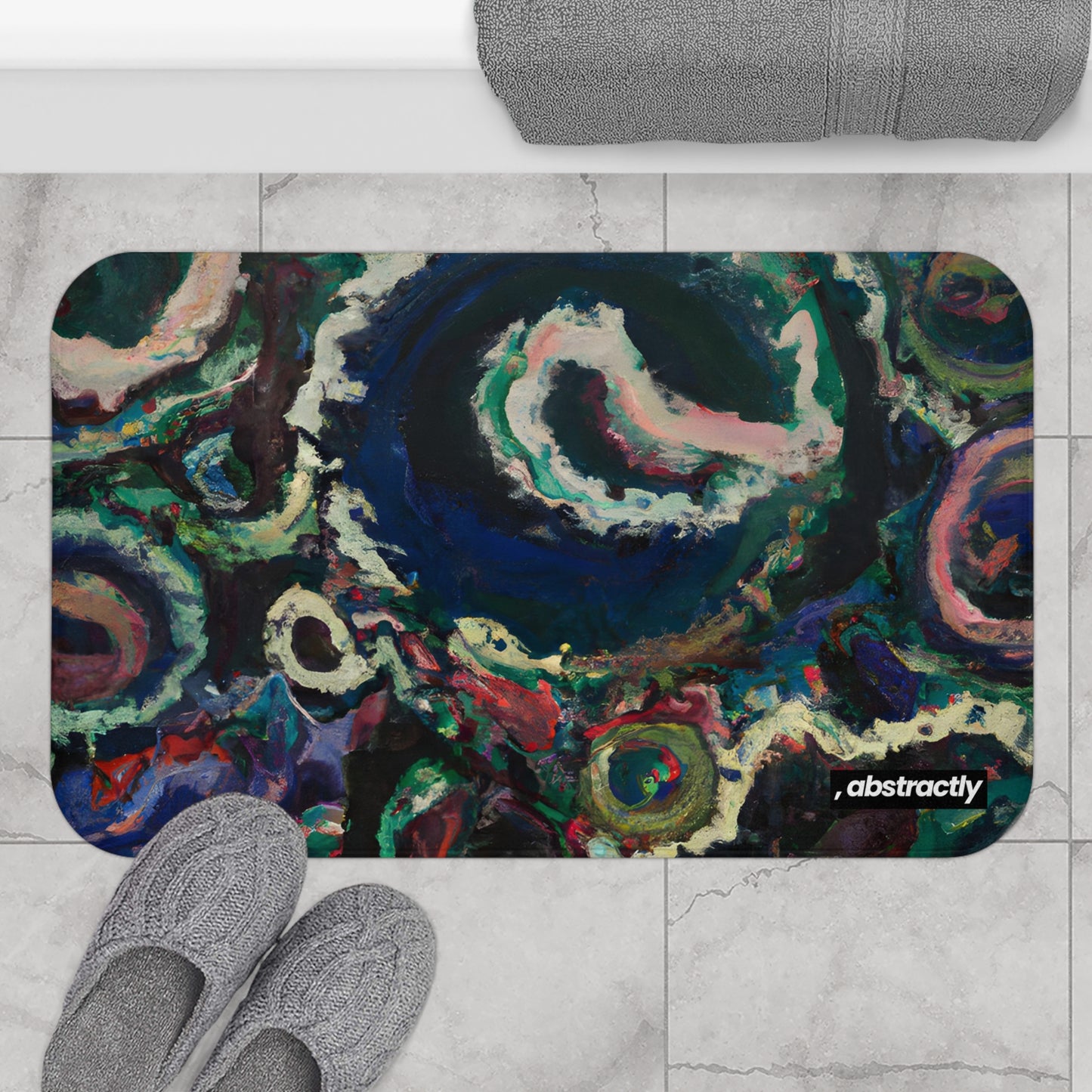 Stellar Silverinium - Chemistry, Abstractly - Bath Mat